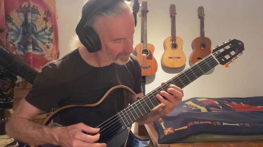 Stefan improvises over the Aeolian scale